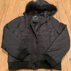 Super cute black coat